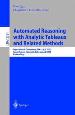 Automated Reasoning with Analytic Tableaux and Related Methods - Egly, Uwe / Fernmüller, Christian G. (eds.)