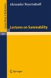 Lectures on Summability - Bild 1