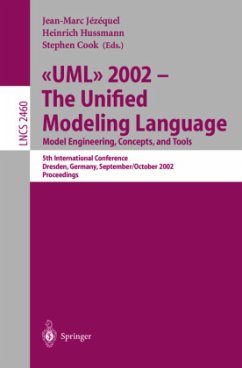 UML 2002 - The Unified Modeling Language: Model Engineering, Concepts, and Tools - Jezequel, Jean-Marc / Hussman, Heinrich / Cook, Stephen (eds.)