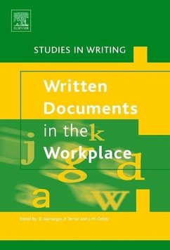 Written Documents in the Workplace - Alamargot, Denis / Terrier, Patrice / Cellier, Jean-Marie (eds.)
