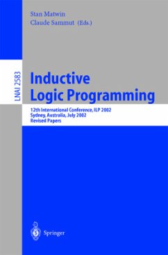 Inductive Logic Programming - Matwin, Stan / Sammut, Claude (Bearb.)