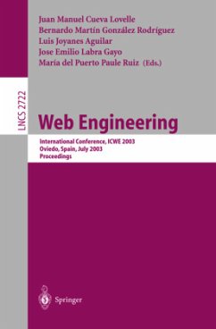 Web Engineering - Cueva Lovelle, Juan Manuel / Gonzalez Rodríguez, Bernardo Martín / Joyanes Aguilar, Luis / Labra Gayo, Jose Emilio / del Puerto Paule de Ruiz, María (eds.)