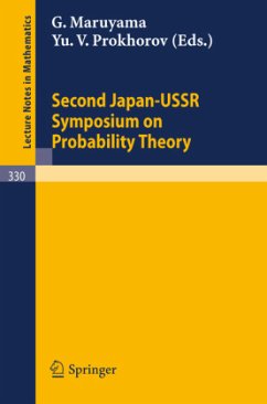 Proceedings of the Second Japan-USSR Symposium on Probability Theory