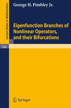Eigenfunction Branches of Nonlinear Operators, and their Bifurcations - Pimbley, George H.