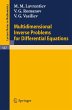 Multidimensional Inverse Problems for... - Bild 1
