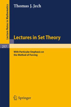Lectures in Set Theory - Jech, Thomas J.
