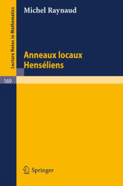 Anneaux Locaux Henseliens - Raynaud, Michel