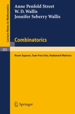 Combinatorics - Wallis, W. D.;Street, A. P.;Wallis, J. S.