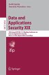 Data and Applications Security XIX - Bild 1