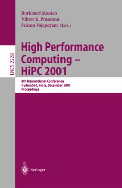 High Performance Computing - HiPC 2001 - Monien, Burkhard / Prasanna, Viktor K. / Vajapeyam, Sriram (eds.)