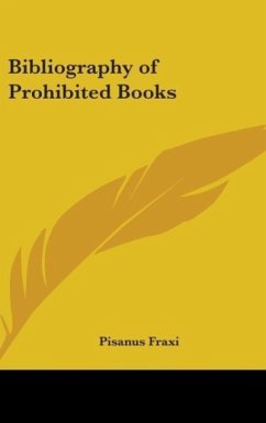 Bibliography of Prohibited Books - Fraxi, Pisanus