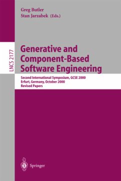 Generative and Component-Based Software Engineering - Butler, Greg / Jarzabek, Stan (eds.)