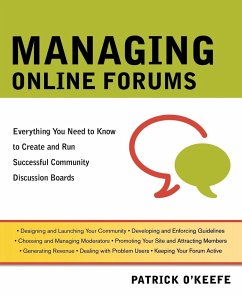 Managing Online Forums - O'Keefe, Patrick
