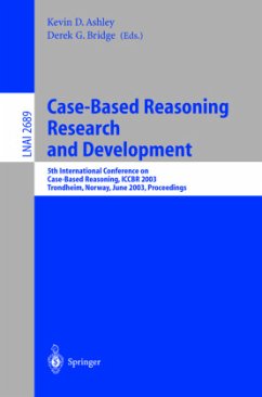 Case-Based Reasoning Research and Development - Ashley, Kevin D. / Bridge, Derek (eds.)