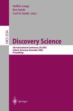 Discovery Science - Lange, Steffen / Satoh, Ken / Smith, Carl H. (eds.)