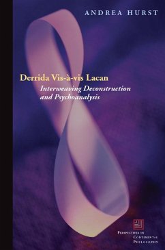 Derrida Vis-À-VIS Lacan - Hurst, Andrea