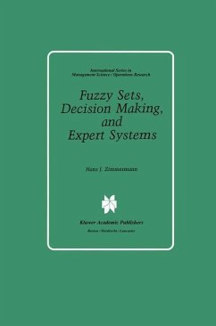 Fuzzy Sets, Decision Making, and Expert Systems - Zimmermann, Heintz-Jürgen