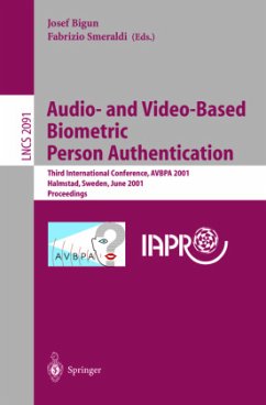 Audio- and Video-Based Biometric Person Authentication - Bigun, Josef / Smeraldi, Fabrizio (eds.)