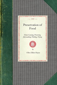 Preservation of Food - Hayes, Olive