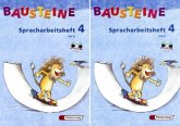 Spracharbeitsheft 4. Klasse, Teil A/B, 2 Bde. m. CD-ROM / Bausteine Deutsch, Spracharbeitshefte