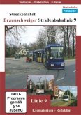 Streckenfahrt: Braunschweiger Straßenbahnlinie 9