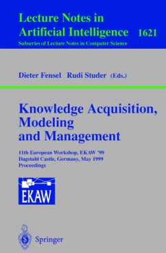 Knowledge Acquisition, Modeling and Management - Fensel, Dieter / Studer, Rudi (eds.)