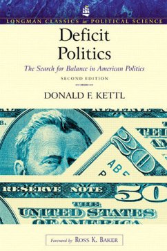 Deficit politics. The search for balance in American politics. Deficit politics. The search for balance in American politics.