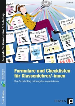 Formulare und Checklisten für Klassenlehrer/-innen - Frieß, Anne