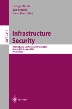 Infrastructure Security - Davida, George / Frankel, Yair / Rees, Owen (eds.)