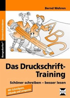 Das Druckschrift-Training - Wehren, Bernd
