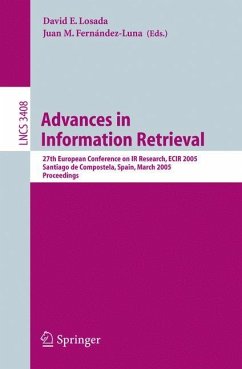 Advances in Information Retrieval - Losada, David E. / Fernández-Luna, Juan M. (eds.)