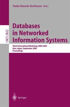 Databases in Networked Information Systems - Bianchi-Berthouze, Nadia (ed.)