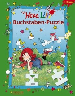 Cover Hexe Lilli Buchstaben-Puzzle, 1. Klasse