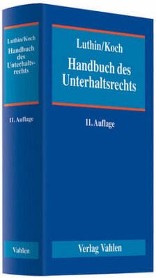 Handbuch des Unterhaltsrechts - Luthin, Horst (Hrsg.)