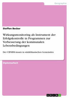 Wirkungsmonitoring als Instrument der Erfolgskontrolle in Programmen zur Verbesserung der kommunalen Lebensbedingungen - Becker, Steffen