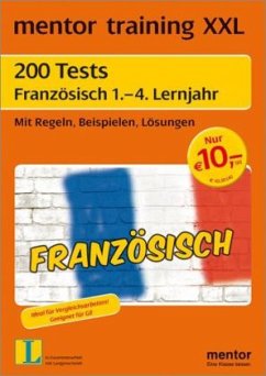 Cover 200 Tests Französisch 1.-4. Lernjahr