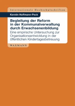 Cover Begleitung der Reform in der Kommunalverwaltung durch Erwachsenenbildung