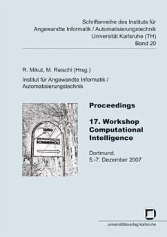 Cover Proceedings - 17. Workshop Computational Intelligence