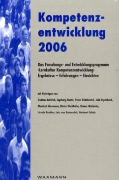 Cover Kompetenzentwicklung 2006