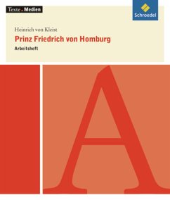 Cover Heinrich von Kleist 'Prinz Friedrich von Homburg', Arbeitsheft