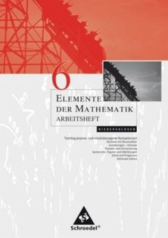 6. Schuljahr / Elemente der Mathematik, Arbeitshefte für Hamburg, Bremen und Niedersachsen