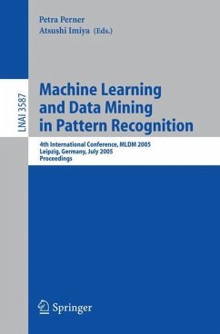 Machine Learning and Data Mining in Pattern Recognition - Perner, Petra / Imiya, Atsushi (eds.)