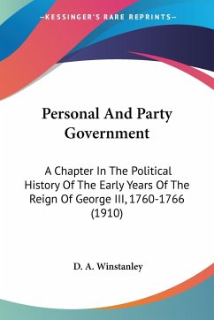 Personal And Party Government