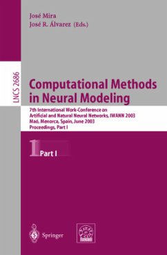 Computational Methods in Neural Modeling - Mira, José / Álvarez, José R. (eds.)