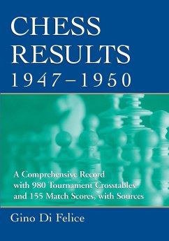 Chess Results, 1947-1950 - Di Felice, Gino