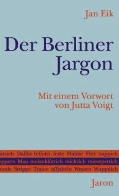 Der Berliner Jargon - Eik, Jan