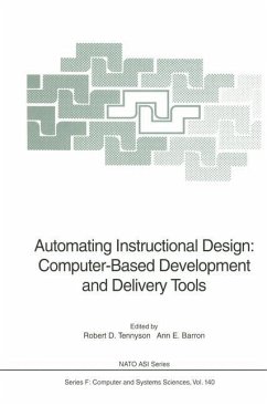 Automating Instructional Design: Computer-Based Development and Delivery Tools - Tennyson