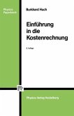 Einführung in die Kostenrechnung