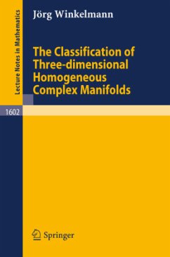 The Classification of Three-dimensional Homogeneous Complex Manifolds - Winkelmann, Jörg