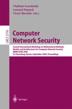 Computer Network Security - Gorodetsky, Vladimir / Popyack, Leonard / Skormin, Victor (eds.)